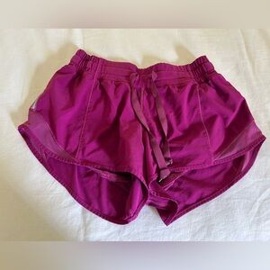Lululemon Hotty hot shorts size 4 - women’s.  Inseam 2.5